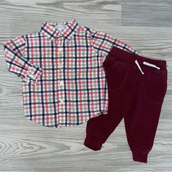 Janie & Jack & Garanimals Other - ⭐️3-6 Months Janie & Jack & Garanimals Baby Boys 2 Pc. Outfit⭐️